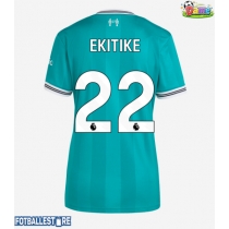 Liverpool Hugo Ekitike #22 Tredjedrakt Dame 2025-26 Kortermet
